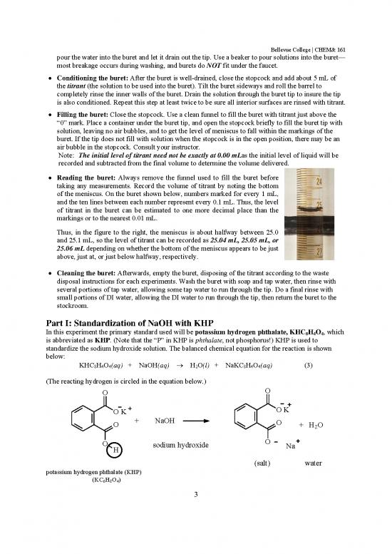 Aspirin Tablets Titration