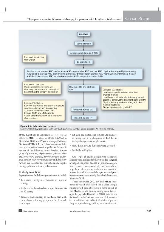 Report Pdf 90334 Therapeutic Exercise And Manual Therapy For Persons