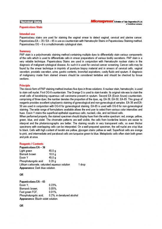 picture_207160540125 207160550125 207160560125 Papanicolaou Stain