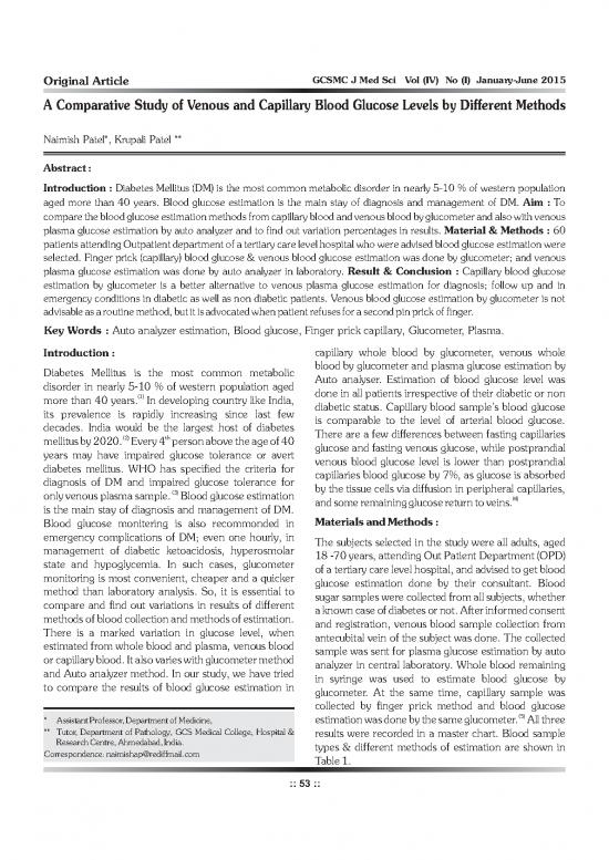 picture_Different Methods Of Glucose Estimation Pdf 91959 | A Comparative Study Of Venous And Capillary Blood Glucose Levels By Different Methods201810051202302838340
