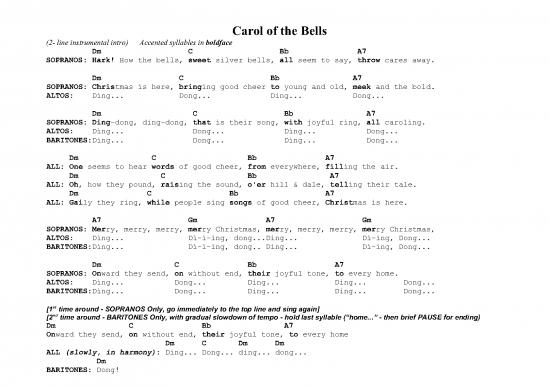 picture_Carol Of The Bells In Dm