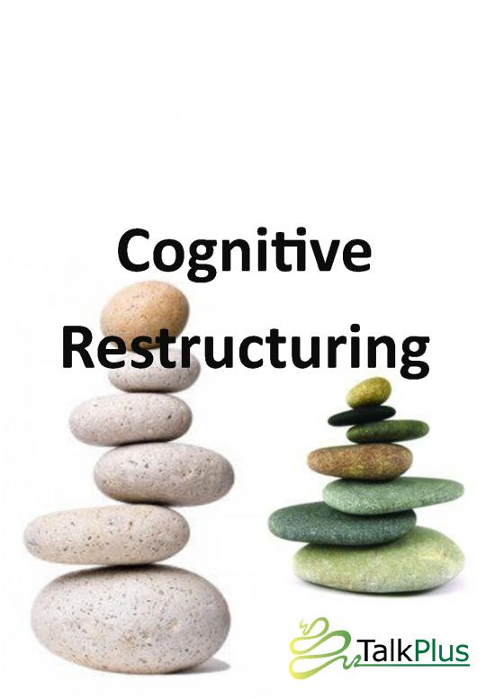 picture_Cognitive Therapy Pdf 92575 | Cognitive Restructuring