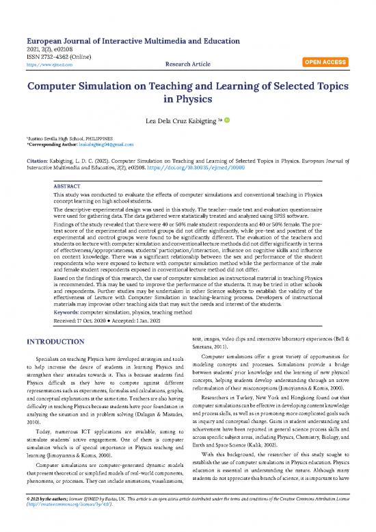 picture_Journal Pdf 91898 | Computer Simulation On Teaching And Learning Of Selected Topics In Physics 10909