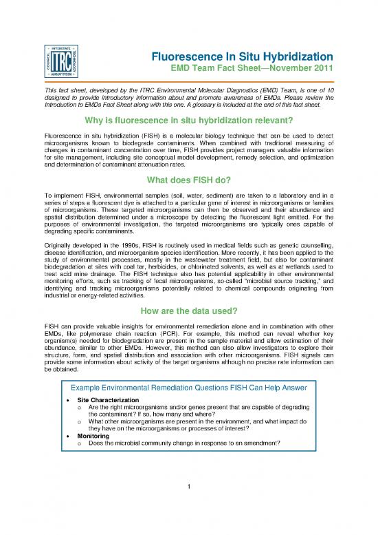 picture_Fluorescent In Situ Hybridization Pdf 92095 | Fish Fact Sheet
