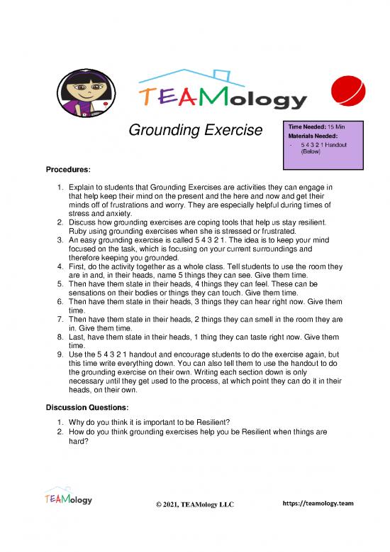 picture1_Therapeutic Exercises Pdf 92873 | Grounding Exercise New