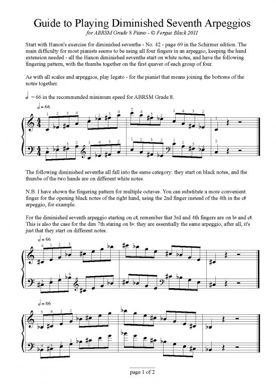 picture Piano Pdf 92944 | Guide To Playing Diminished 7ths For Piano