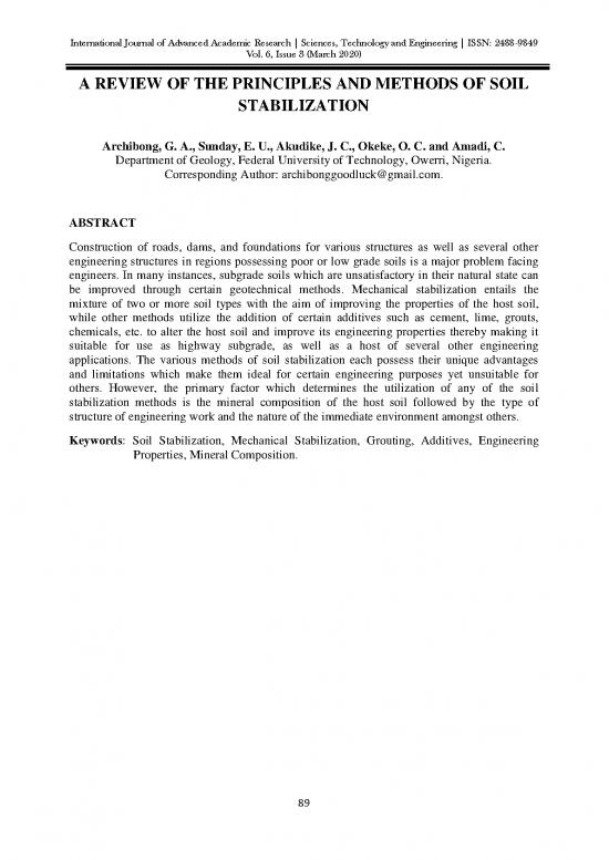picture Soil Stabilization Methods Pdf 92042 | Ijaar Ste V6n3 Mar20 P14