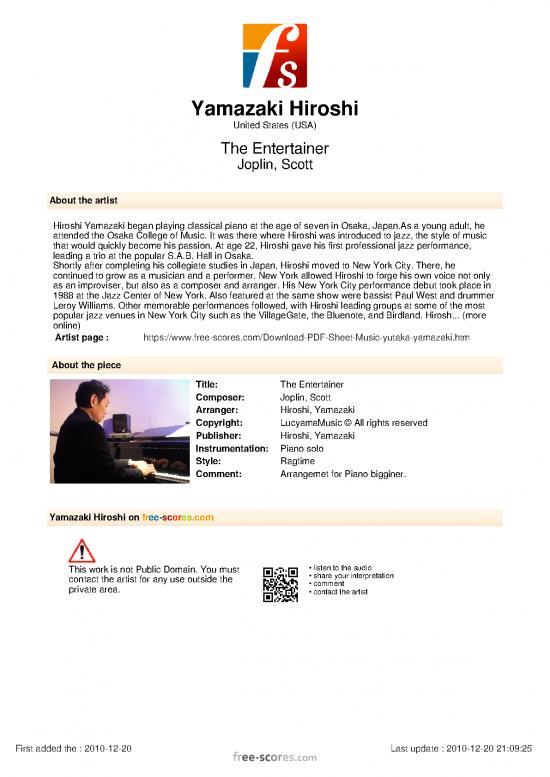 picture Piano Pdf 91941 | Joplin Scott The Entertainer 27429