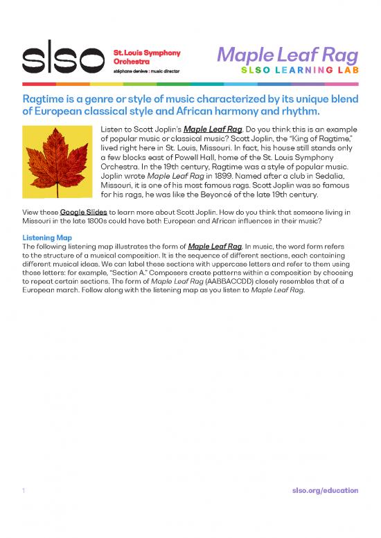 picture1_Maple Leaf Rag Pdf 94332 | Learnlab Maple Leaf Rag Students