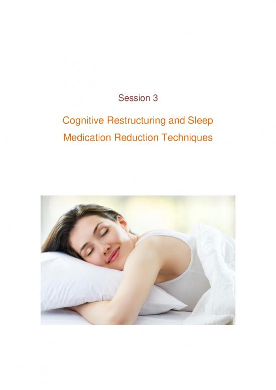 picture_Cognitive Therapy Pdf 92707 | Overcoming Insomnia Session 3