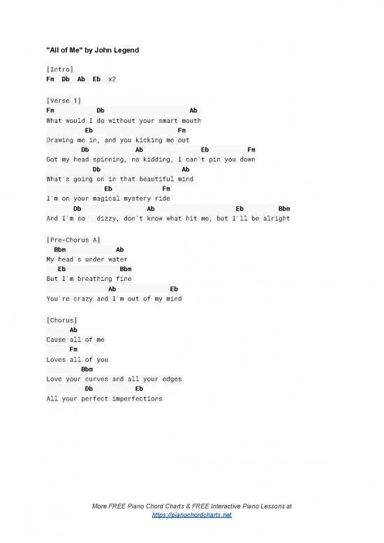 picture Piano Pdf 93542 | Piano Chords For All Of Me