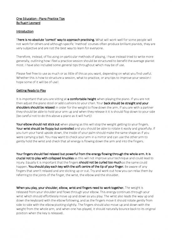 picture Play Way Method Pdf 92321 | Piano Practice Tips