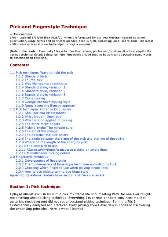 picture1_Geometry Pdf 92672 | Pick And Fingerstyle Technique 6 7 20 Version