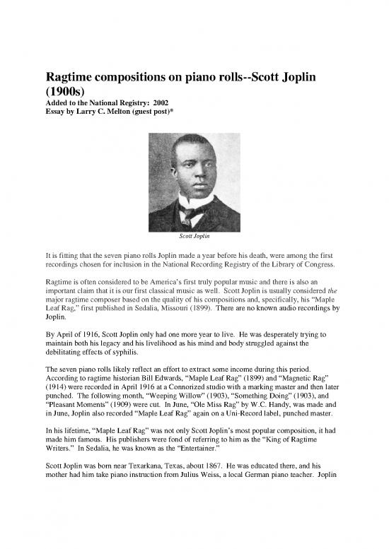picture_Piano Pdf 94068 | Ragtimescottjoplin