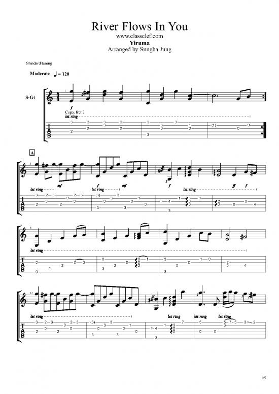 picture1_River Flows In You Pdf 91836 | River Flows In You By Yiruma