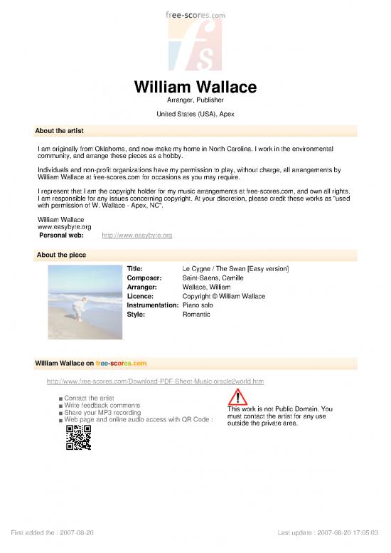 picture_Piano Pdf 93948 | Saint Saens Camille Cygne The Swan 8132