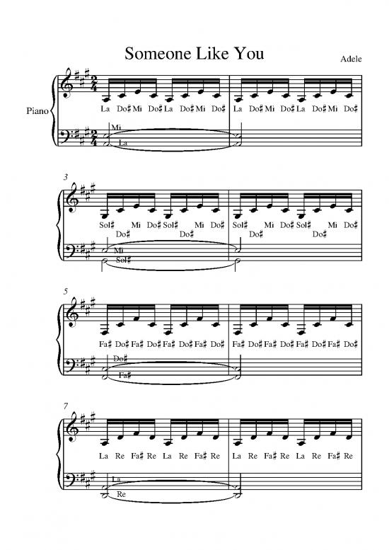 picture1_Piano Pdf 93898 | Someone Like You Adele Ballad Piano Level 4