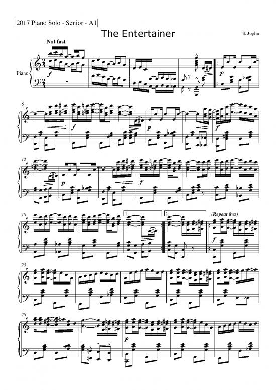 picture1_Piano Pdf 93897 | The Entertainer   Com2017