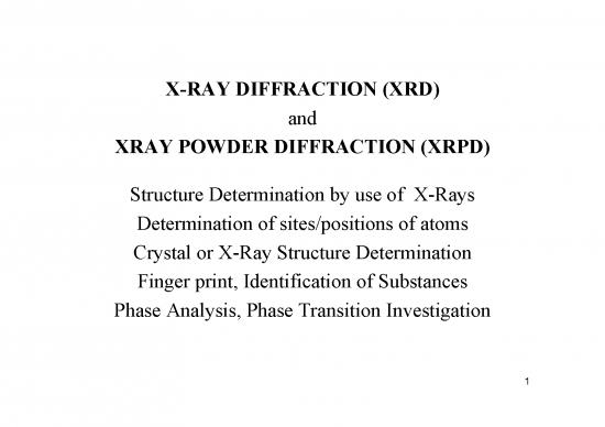 picture1_Theory Of Production Pdf 91826 | X Ray Powder Diffraction (xrpd)