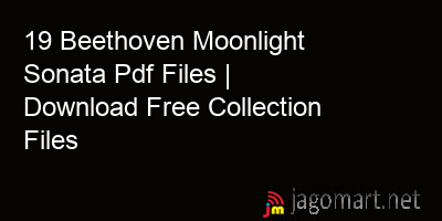 picture 19 Beethoven Moonlight Sonata Pdf Files | Download Free Collection Files