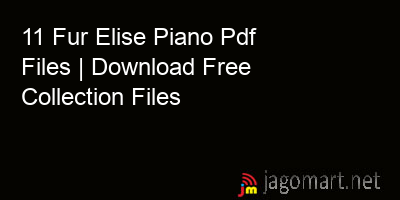 picture 11 Fur Elise Piano Pdf Files | Download Free Collection Files