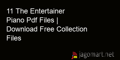 picture 11 The Entertainer Piano Pdf Files | Download Free Collection Files
