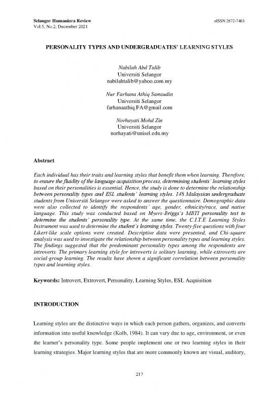 picture1_Personality Pdf 96381 | 353741 Personality Types And Undergraduates Lea Cff580b7