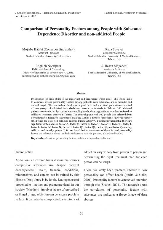 picture_Personality Pdf 96387 | 70807 En Comparison Of Personality Factors Among