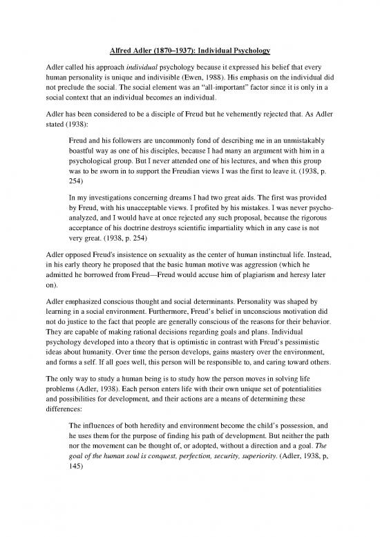 picture_Personality Pdf 96711 | Alfred Adler