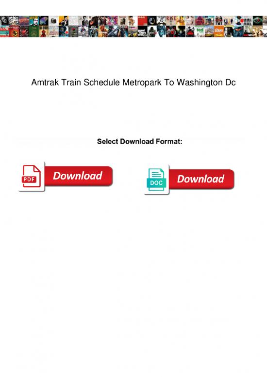 Schedule Pdf 94503 Amtrak Train Schedule Metropark To Washington Dc