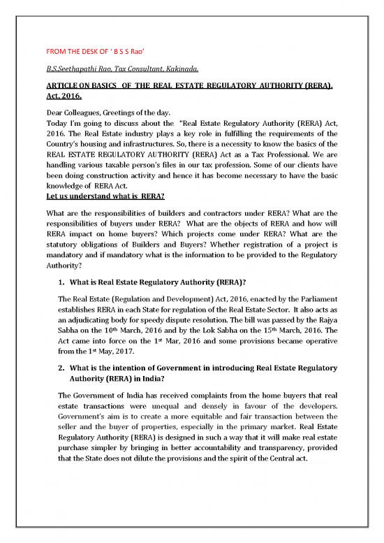 picture1_Rera Act Pdf 95137 | Article On The Rera Act Dt2020
