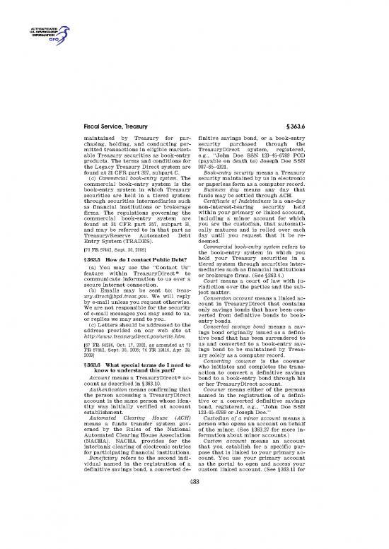 picture_Treasury Regulations Pdf 95228 | Cfr 2009 Title31 Vol2 Sec363 6