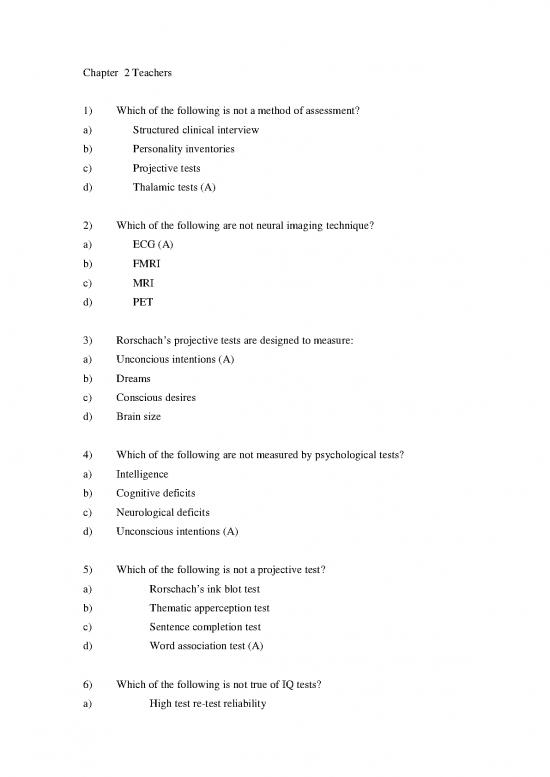 picture Personality Pdf 96873 | Ch 2 Teachers