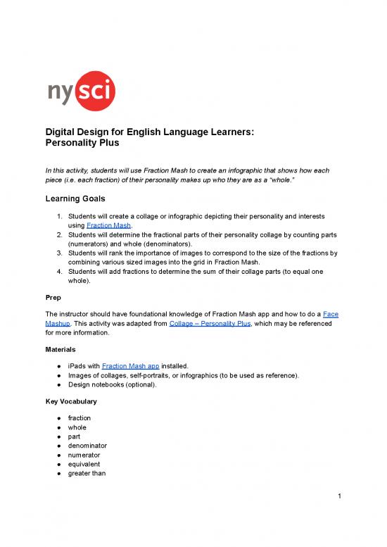 picture Personality Pdf 96431 | Digital Design For Ell Personality Plus 1