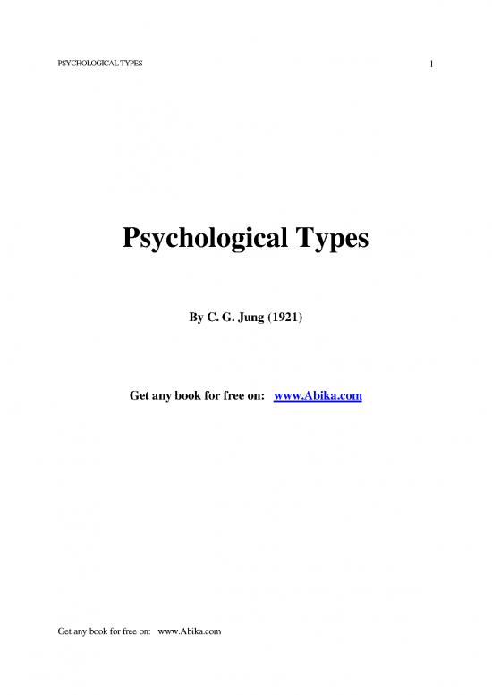 picture_Psychological Types Pdf 96932 | (ebook Pdf) Jung, Carl   The Psychological Types