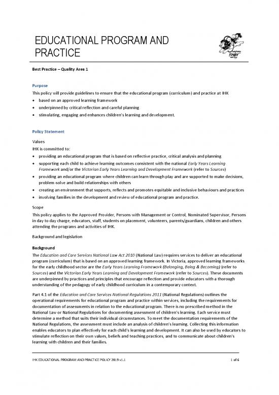 picture Play Therapy Pdf 95262 | Educational Program And Practice 2019 V1