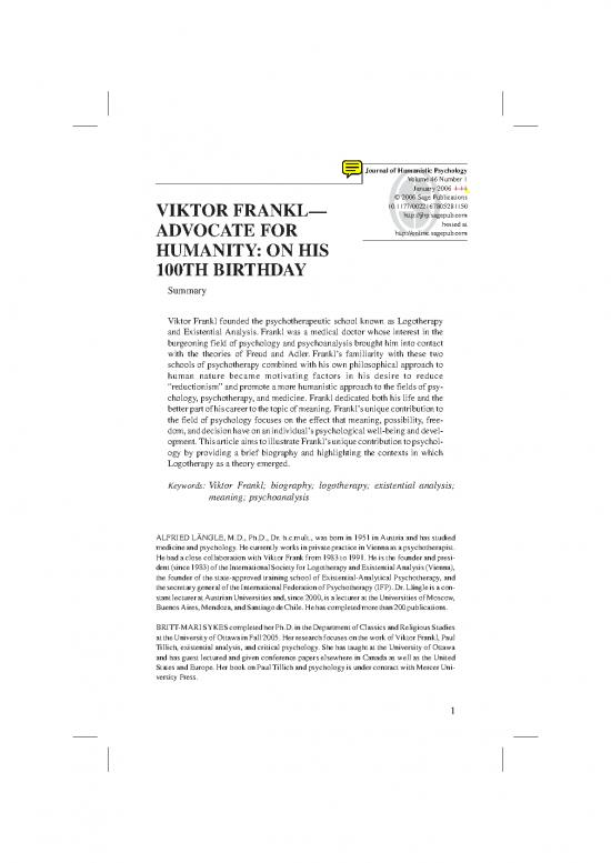 picture Journal Pdf 96977 | Frankl Jhp 2006