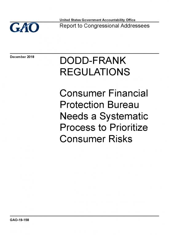 picture Dodd Frank Act Pdf 95207 | Gao 19 158