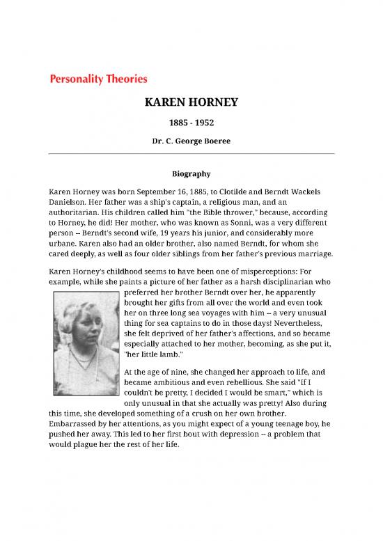 picture_Karen Horney Pdf 96779 | Horney