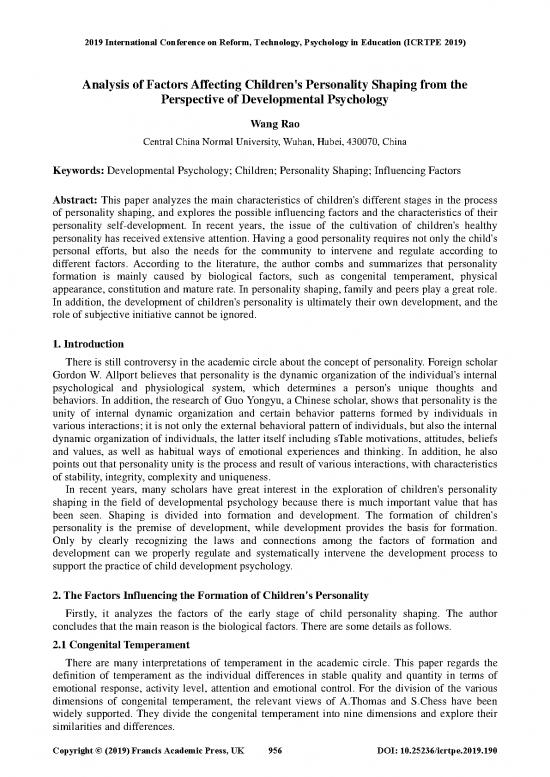 picture Personality Pdf 96775 | Icrtpe190