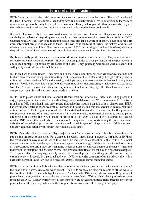 picture_Personality Pdf 95889 | Infj Author