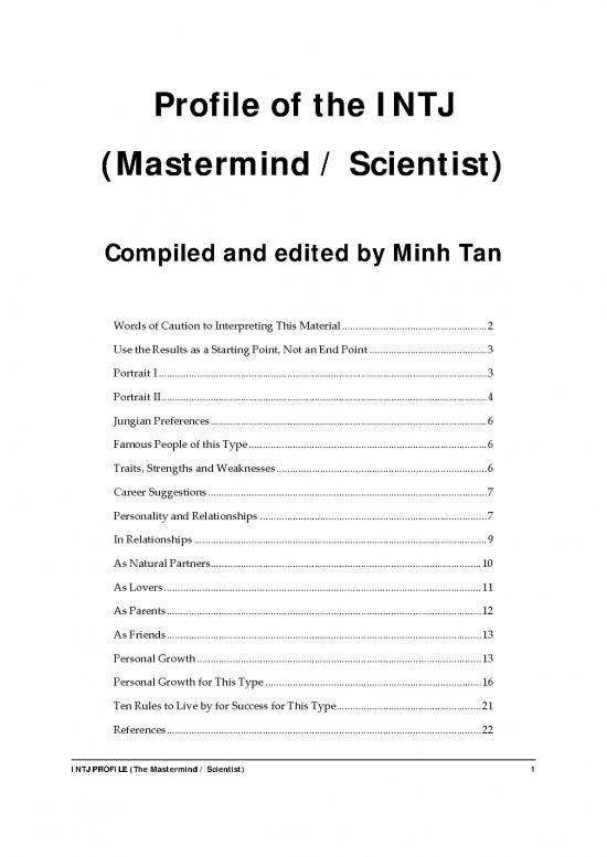 picture1_Personality Pdf 96008 | Intj Profile Mastermind Scientist Pdf2