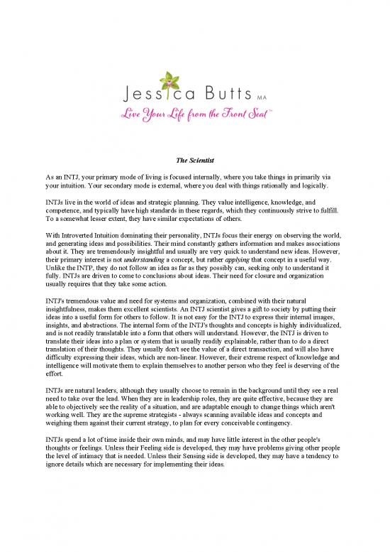 picture Personality Pdf 96029 | Intj Scientist 1