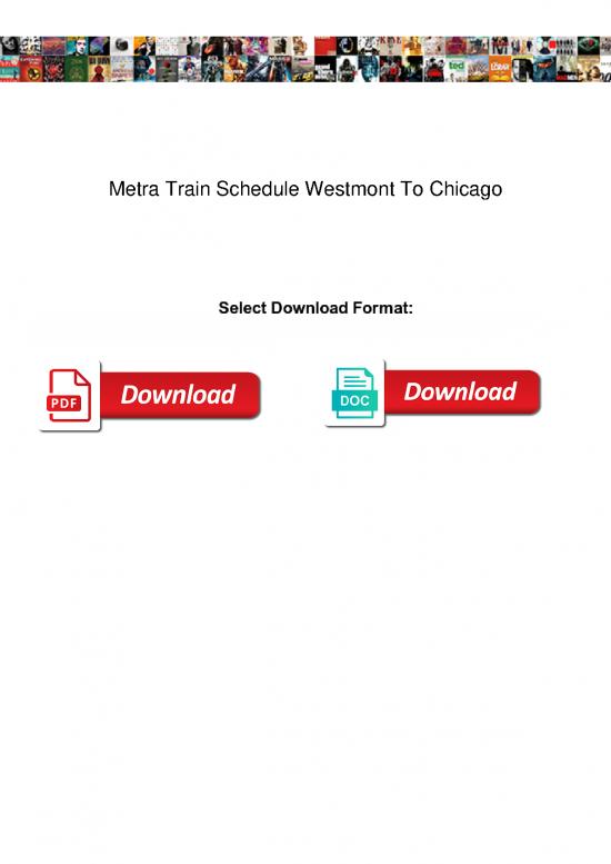 4 Metra Train Schedule Pdf Files Download Free Collection Files