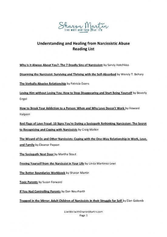 picture Disarming The Narcissist Pdf 97111 | Narcissism Book Recommendations