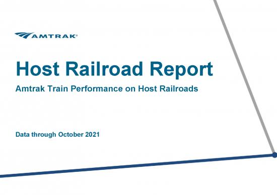 picture_Report Pdf 94649 | October 2021 Amtrak Host Railroad Report
