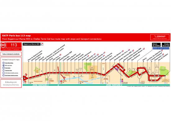 picture1_Paris Bus 113 Map Hq Via Eutouring