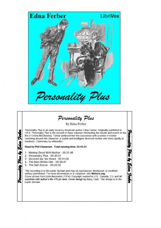picture Personality Pdf 96840 | Personality Plus 1108