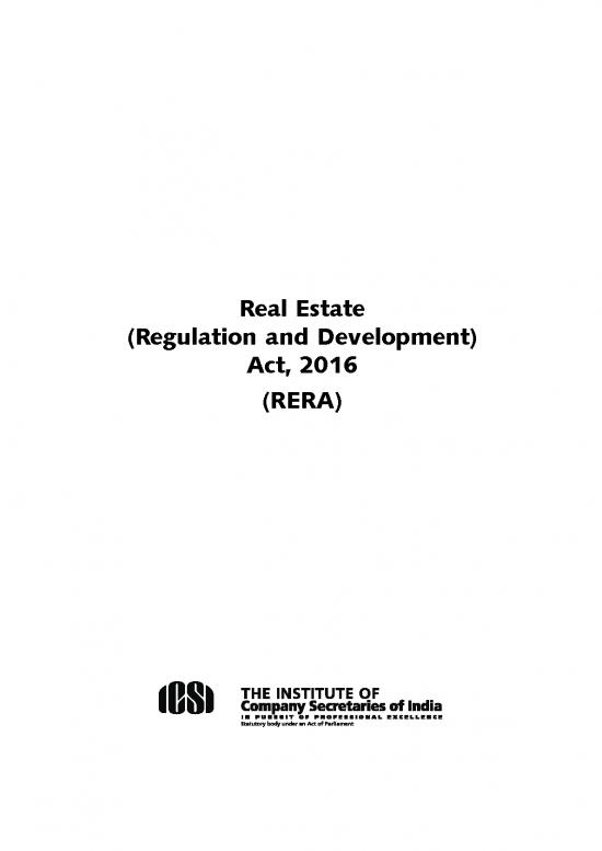 picture Rera Act Pdf 95253 | Real Estate Regulation And Development Act