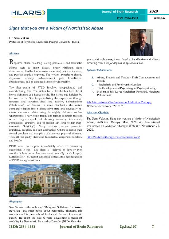 picture Malignant Self Love Pdf 97016 | Signs That You Are A Victim Of Narcissistic Abuse